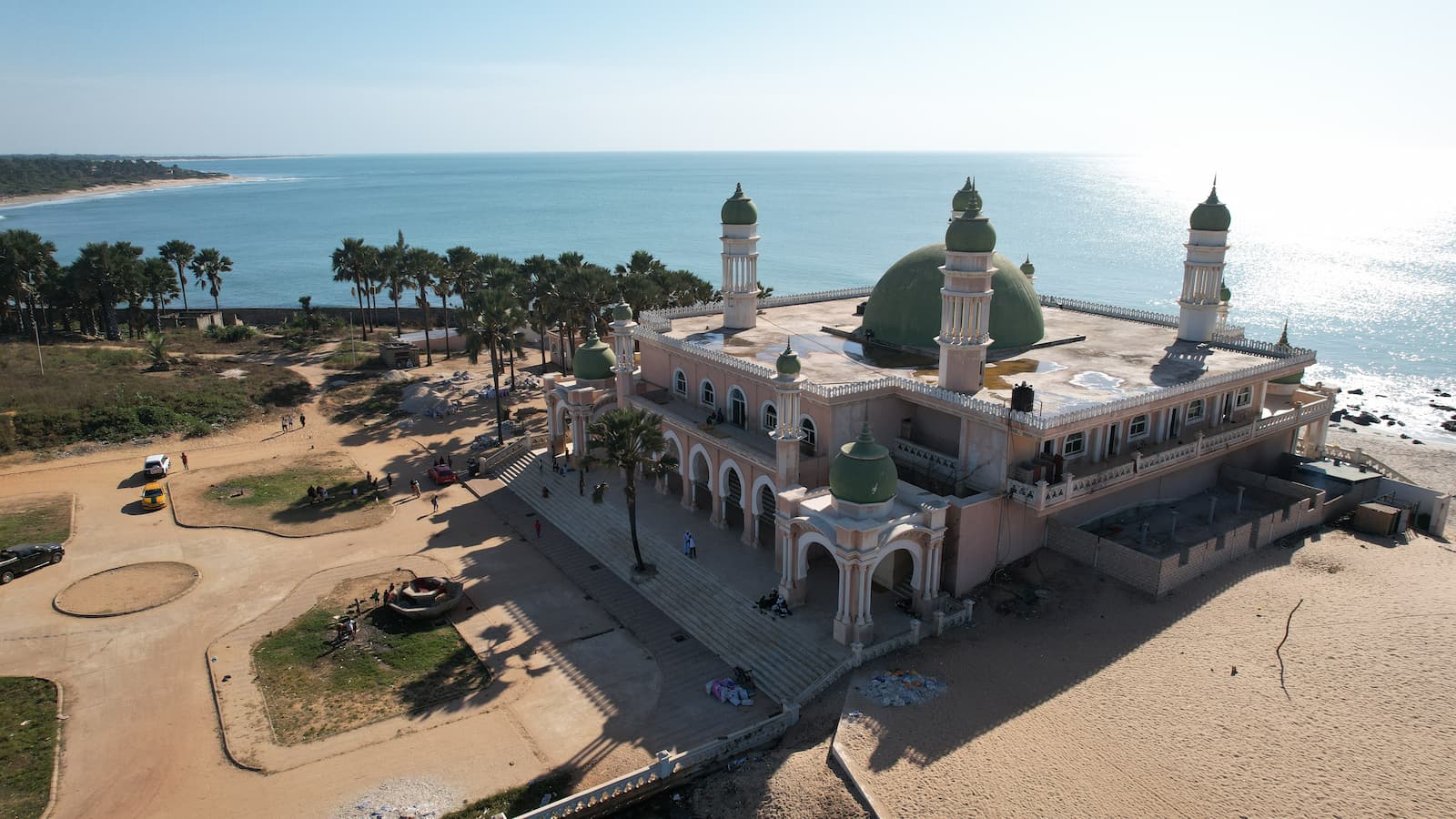 Mezquita Gunjur en África Gambia